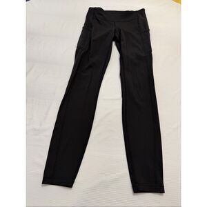 Lululemon Speed Up Tight 28" Full On Luxtreme Black Leggings Size 6